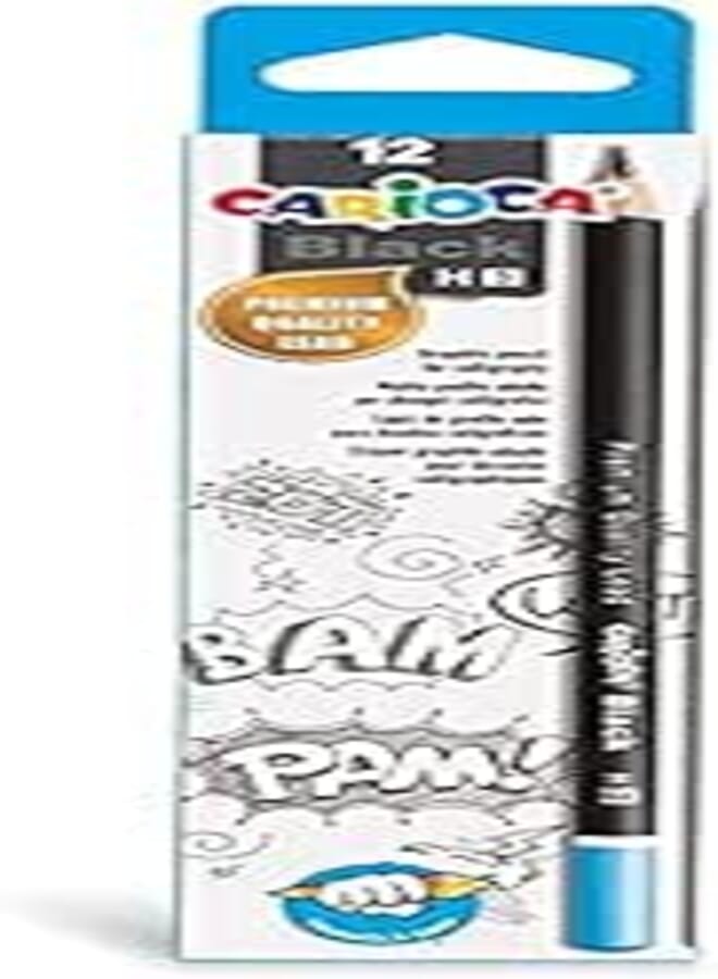 CARIOCA GRAPHITE PENCILS H - 12 PCS 42929